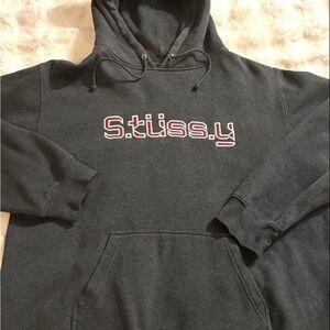 Stussy Charcoal Hoodie